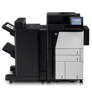 Multifuncțională Second Hand HP Color LaserJet Enterprise M880 cu Finisher