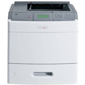 Imprimantă Laser Monocrom Lexmark T652dn Second Hand 48 ppm Duplex Rețea
